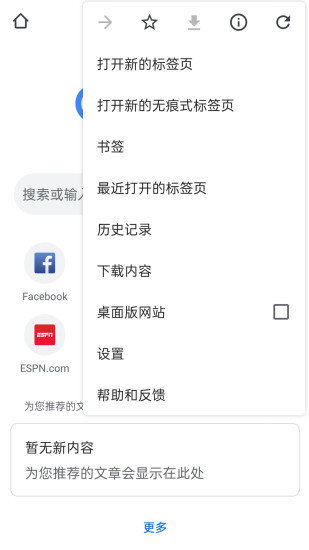 谷歌浏览器清爽版截图2